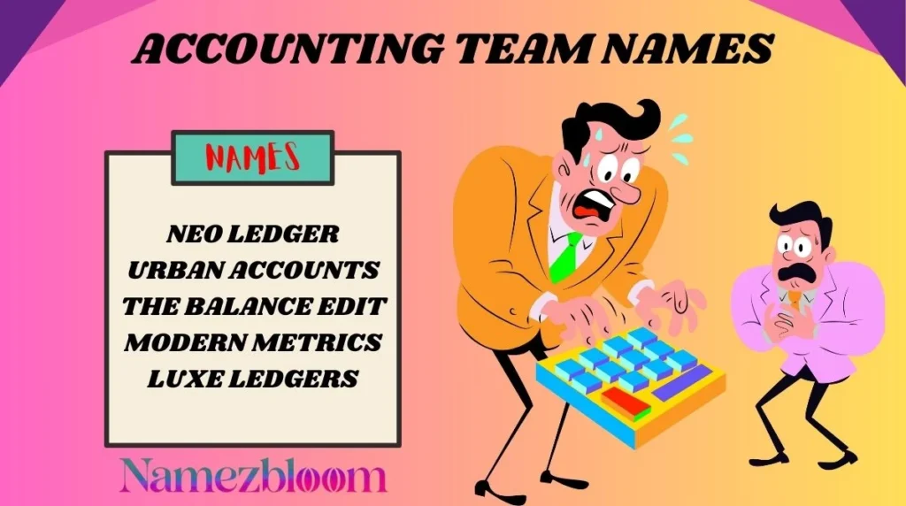 Accounting Team Names