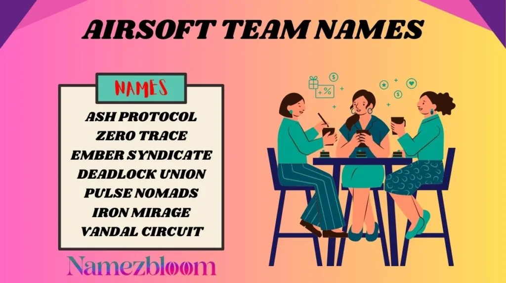 Airsoft Team Names