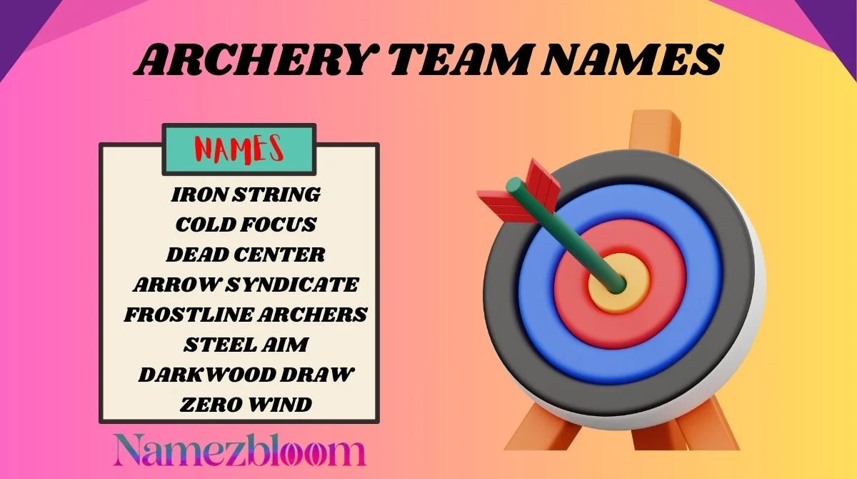 Archery Team Names