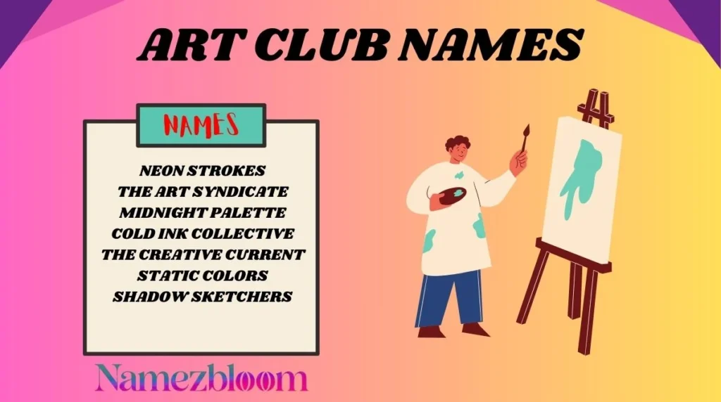 Art Club Names