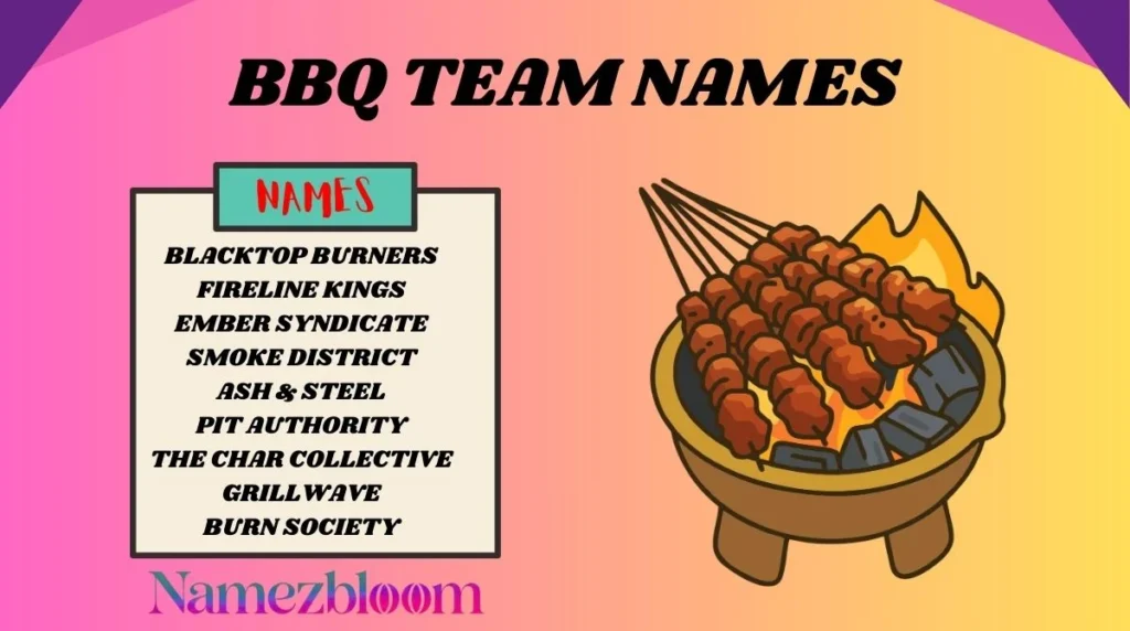 BBQ Team Names