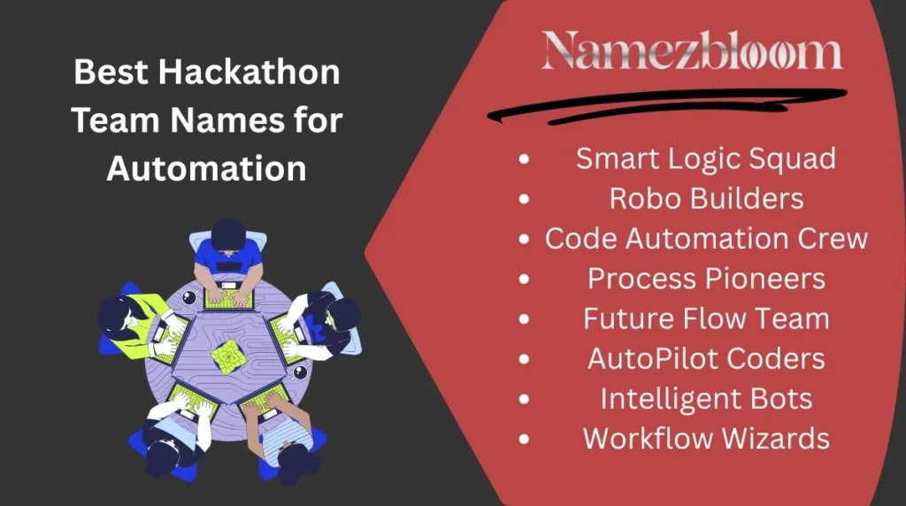 Best Hackathon Team Names for Automation