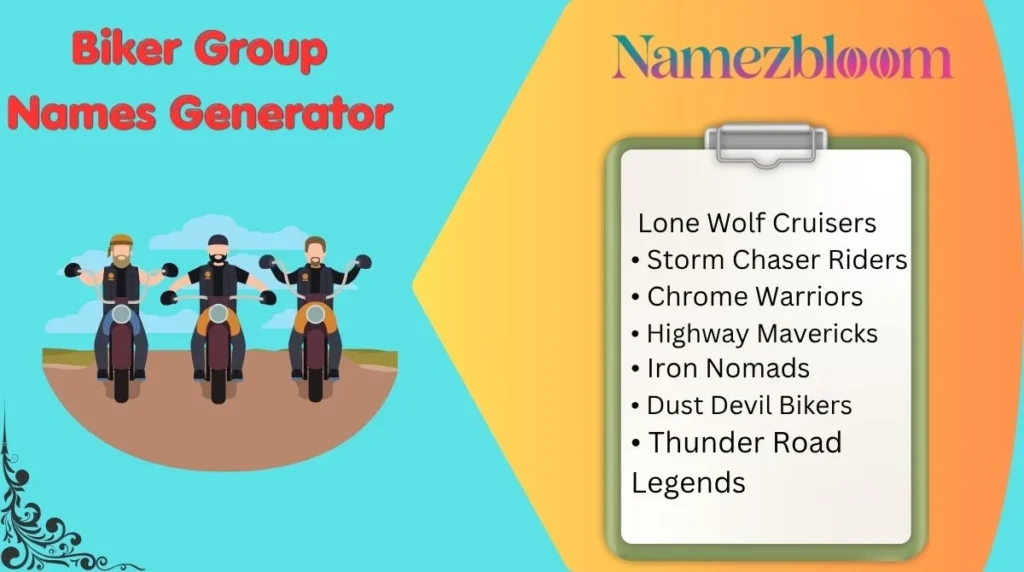 Biker Group Names Generator