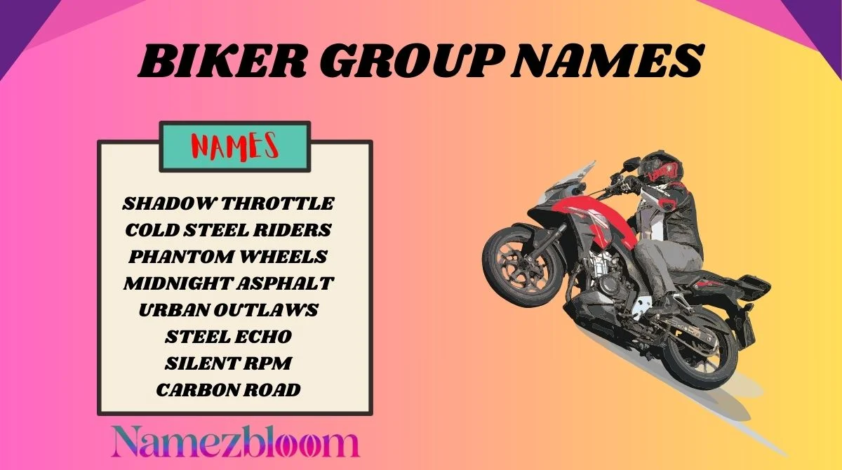 Biker Group Names