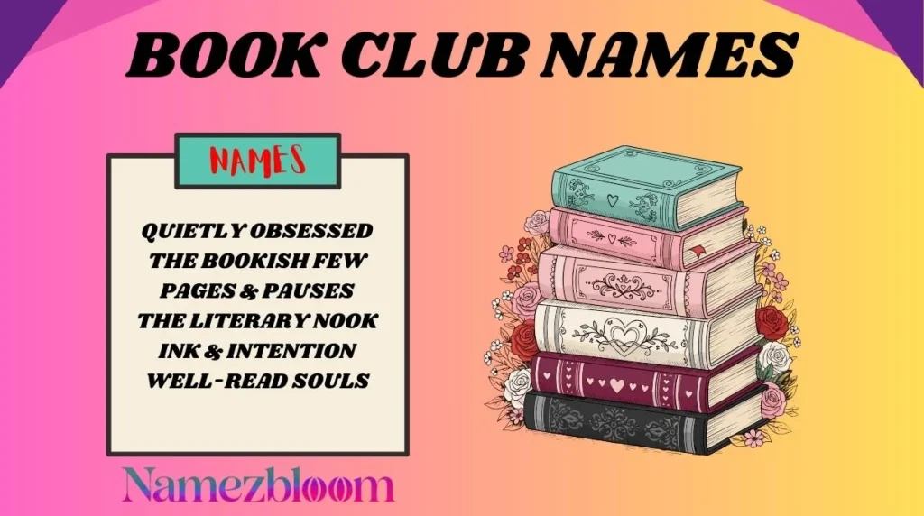 Book Club Names