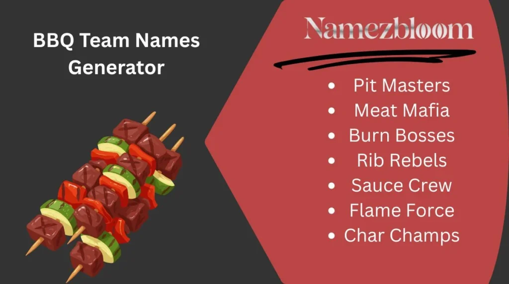 Catchy BBQ Team Names