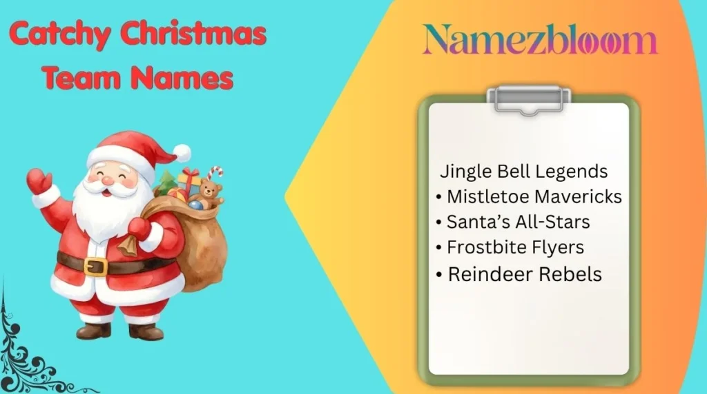 Catchy Christmas Team Names