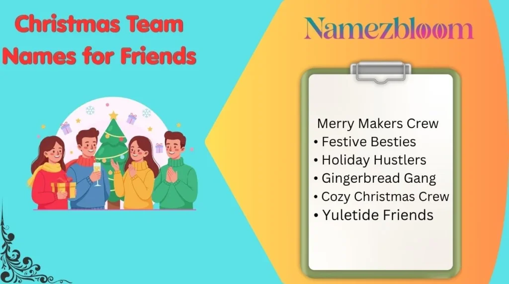 Christmas Team Names for Friends