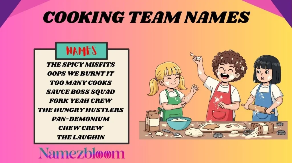 Cooking Team Names