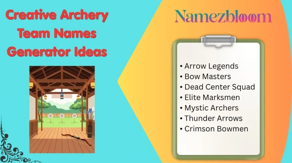 Creative Archery Team Names Generator Ideas