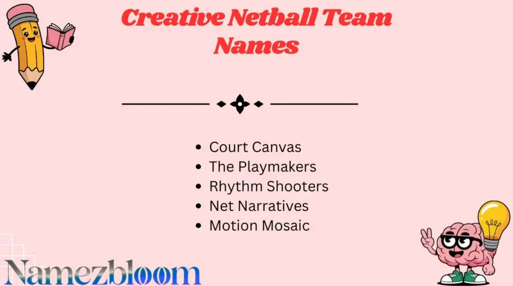 Creative Netball Team Names