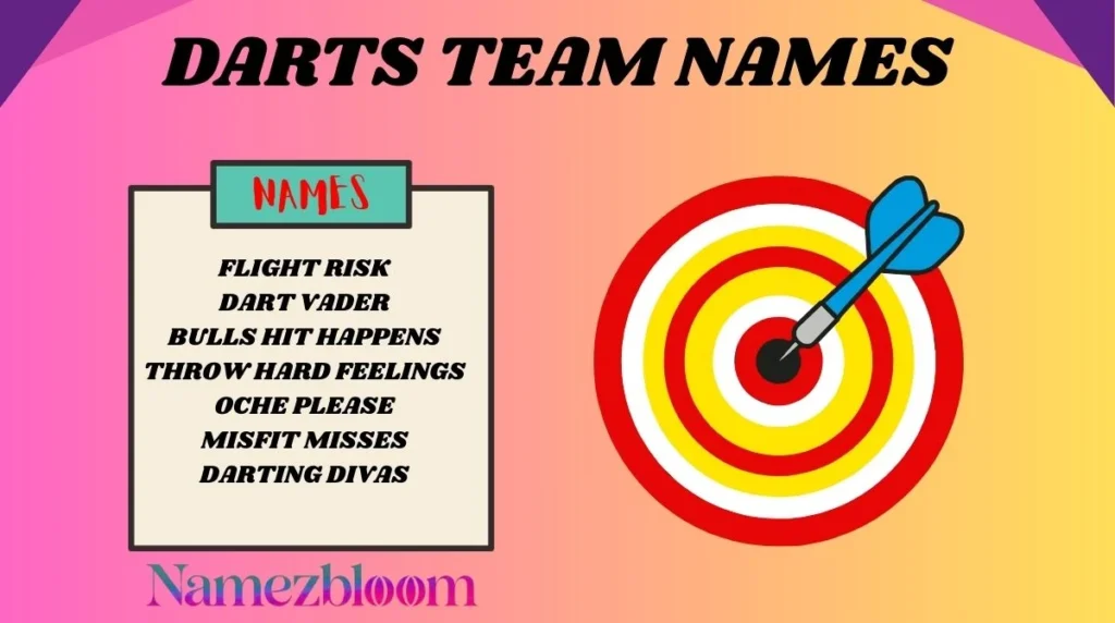 Darts Team Names