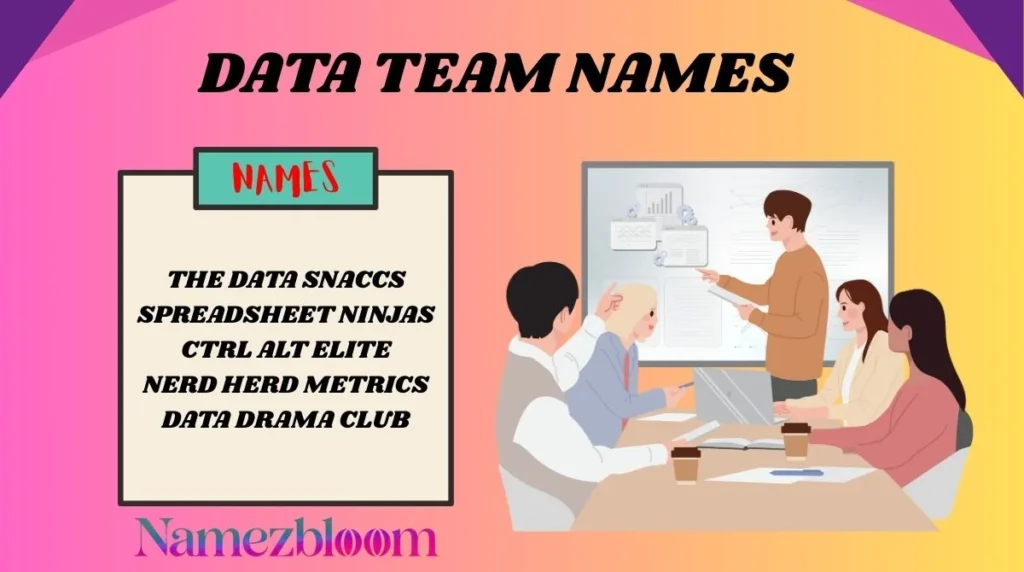 Data Team Names