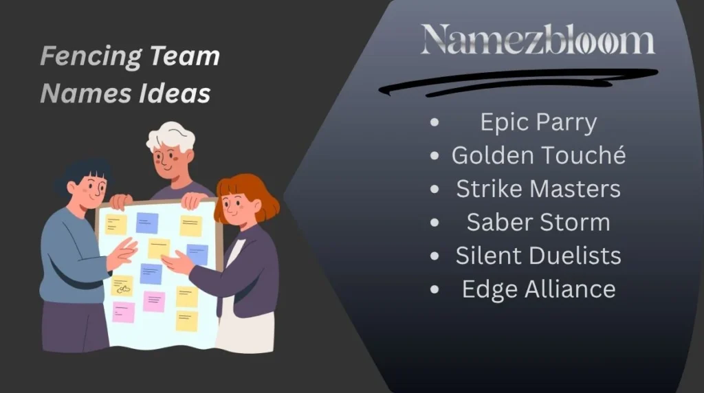 Fencing Team Names Ideas