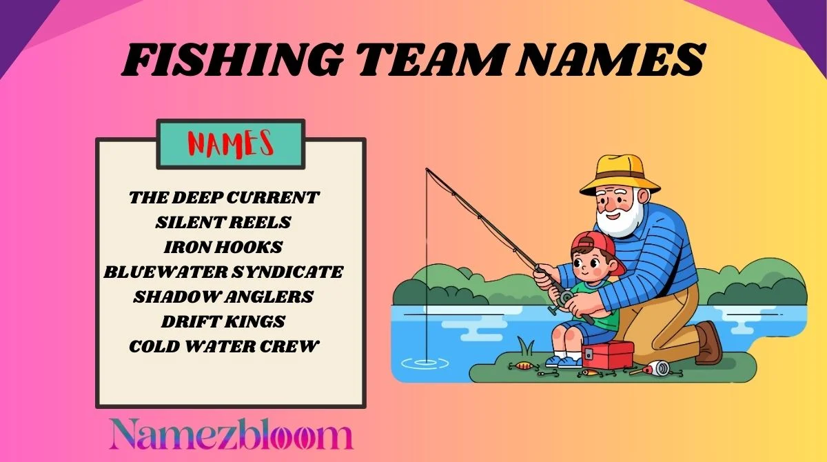 Fishing Team Names