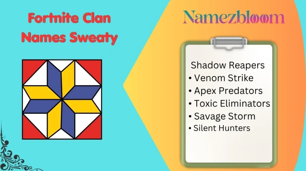 Fortnite Clan Names Sweaty