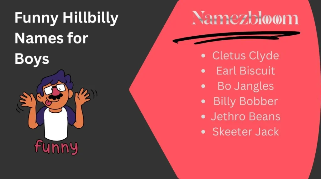Funny Hillbilly Names for Boys