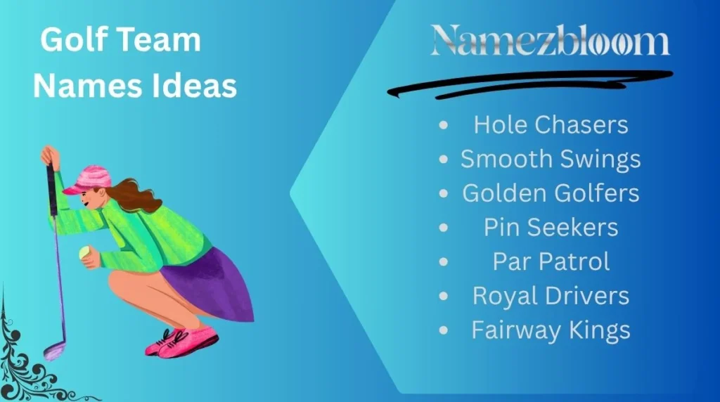 Golf Team Names Ideas