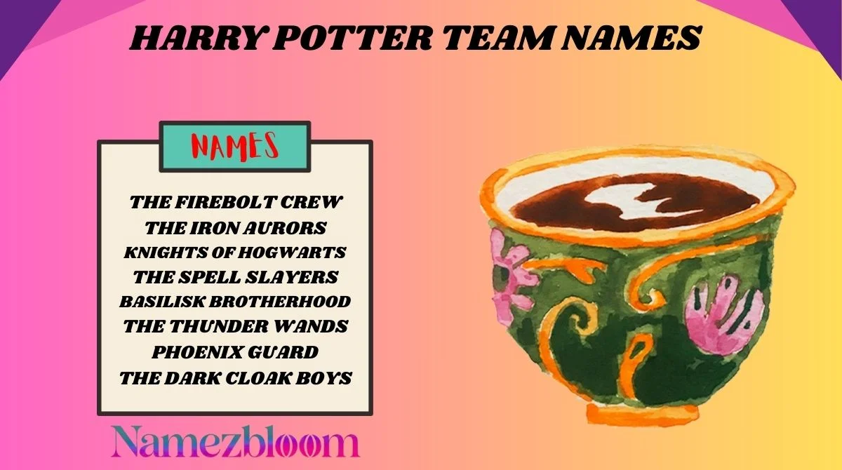 Harry Potter Team Names