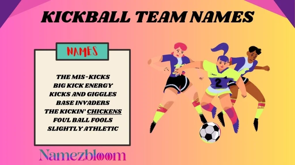 Kickball Team Names