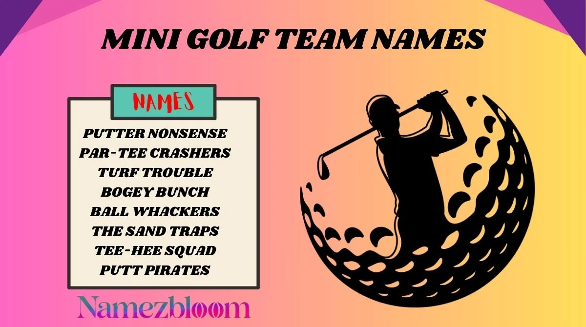 Mini Golf Team Names