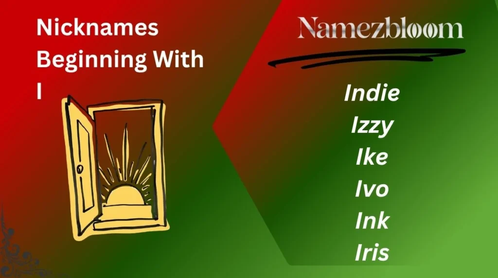 Nicknames Beginning With I