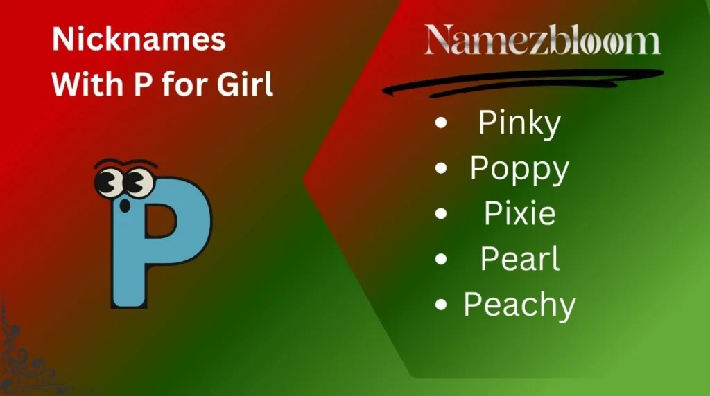 Nicknames With P for Girl