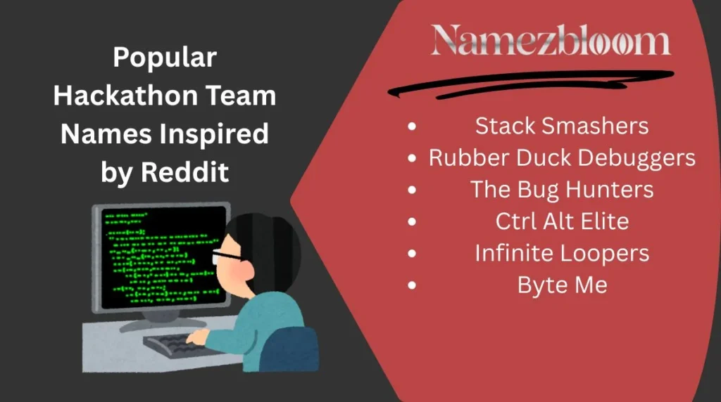 Popular Hackathon Team Names Inspired by Reddit
