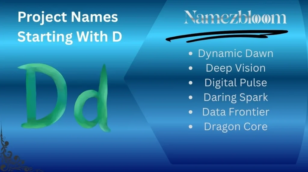 Project Names Starting With D