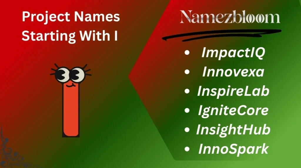 Project Names Starting With I