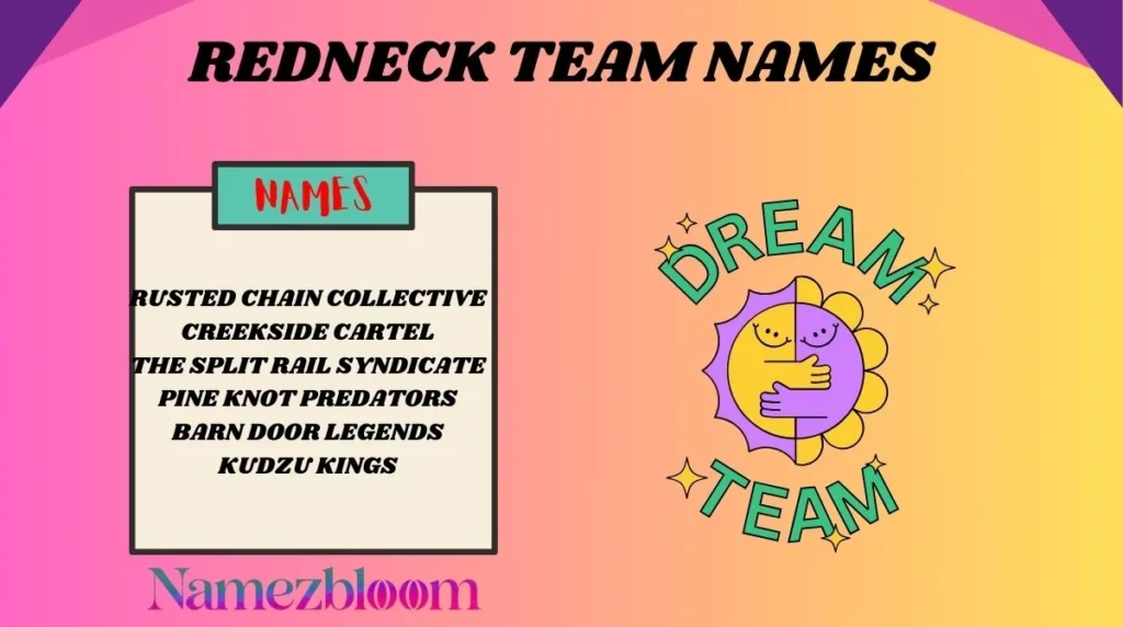 Redneck Team Names