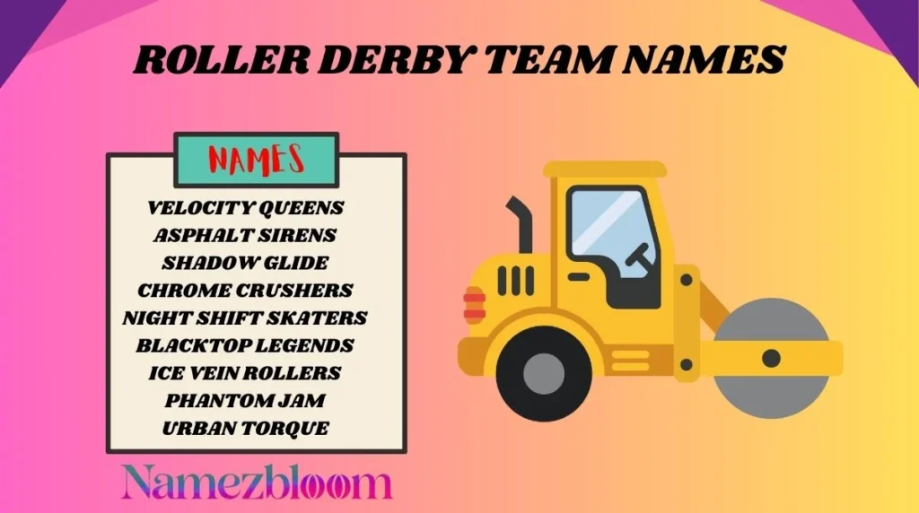 Roller Derby Team Names