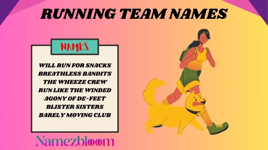 Running Team Names