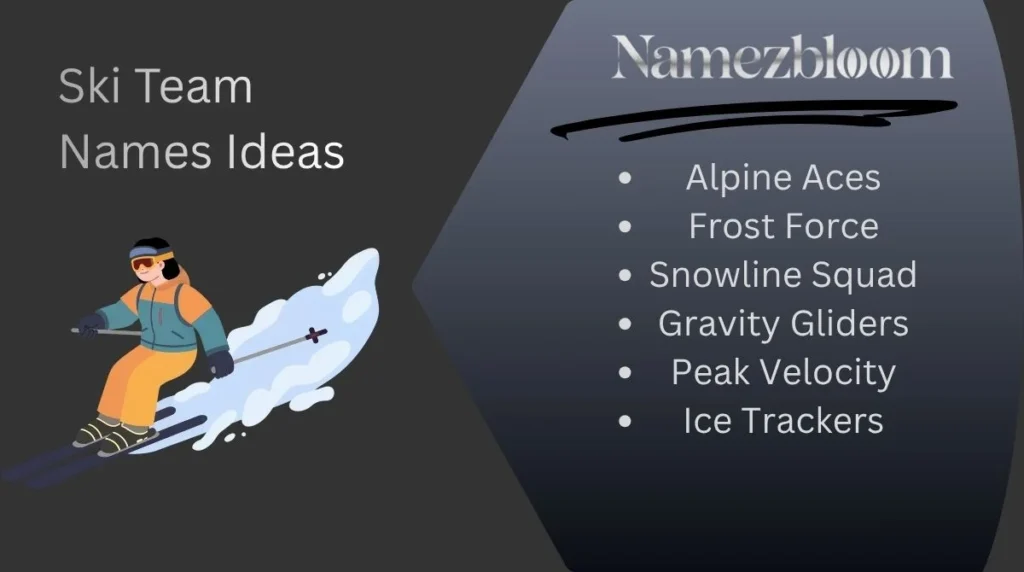 Ski Team Names Ideas