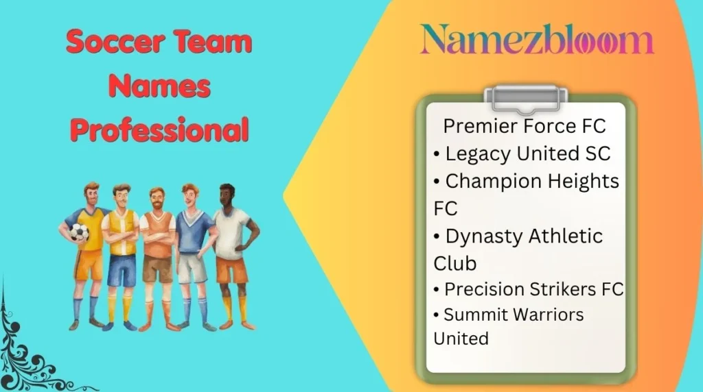 Soccer Team Names Professional
