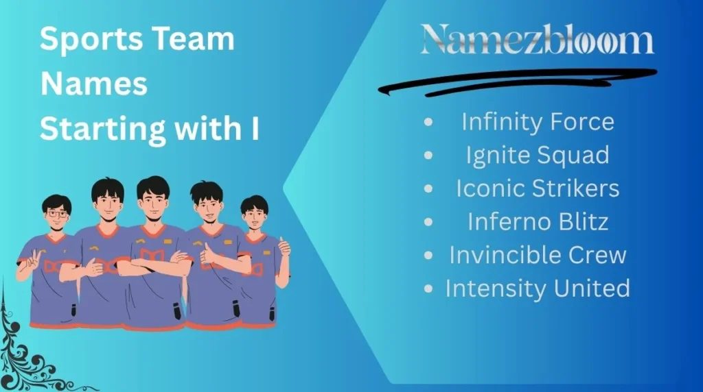 Sports Team Names Starting with I