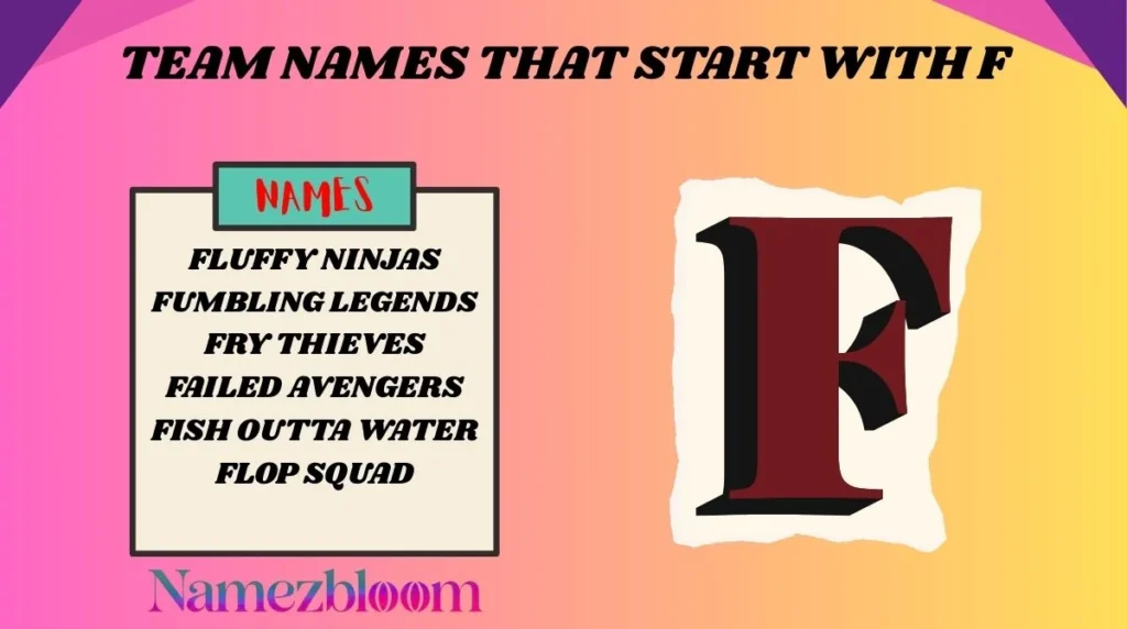 team-names-that-start-with-f