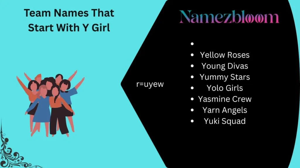 Team Names That Start With Y Girl