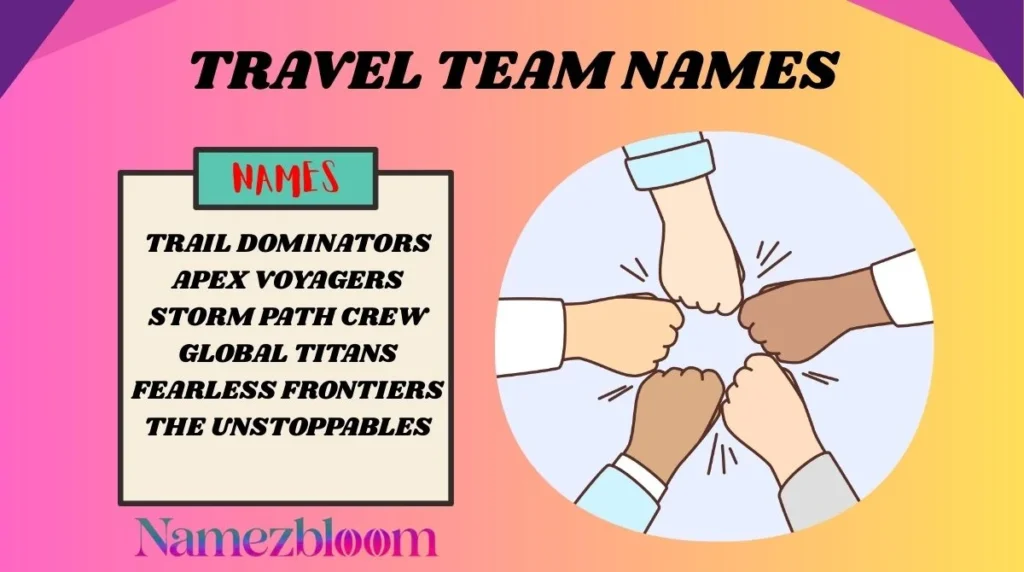 Travel Team Names