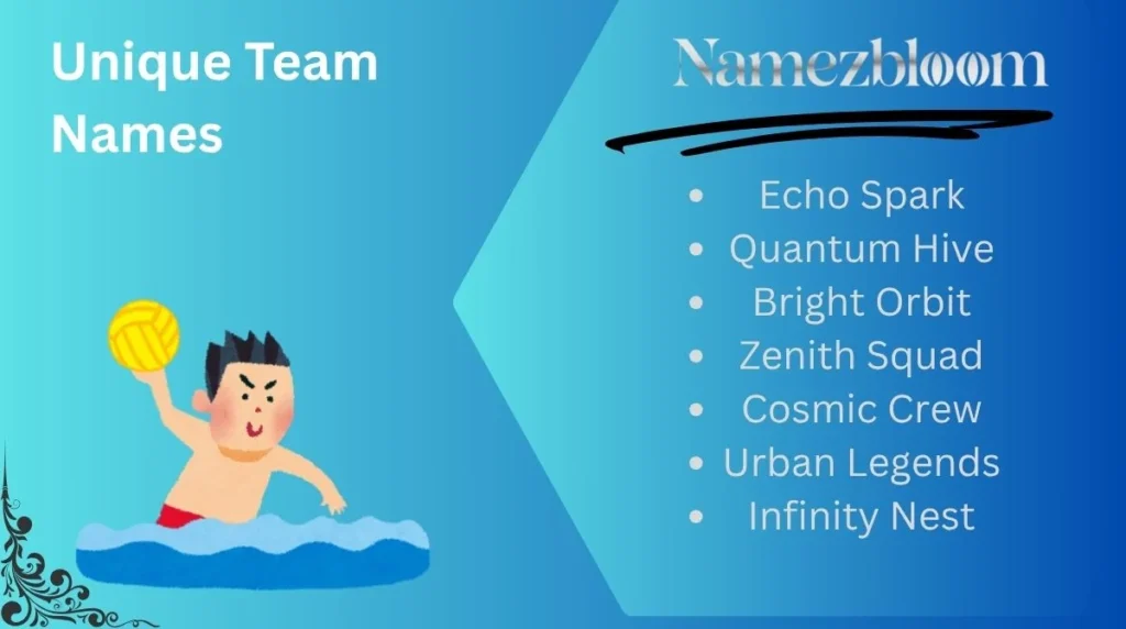 Unique Team Names