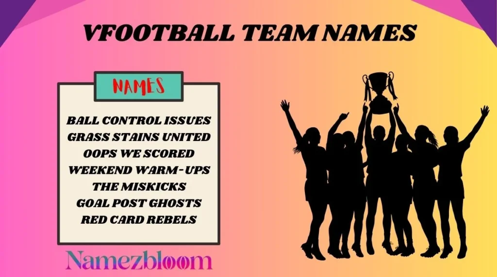 VFootball Team Names