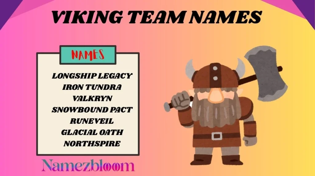 Viking Team Names