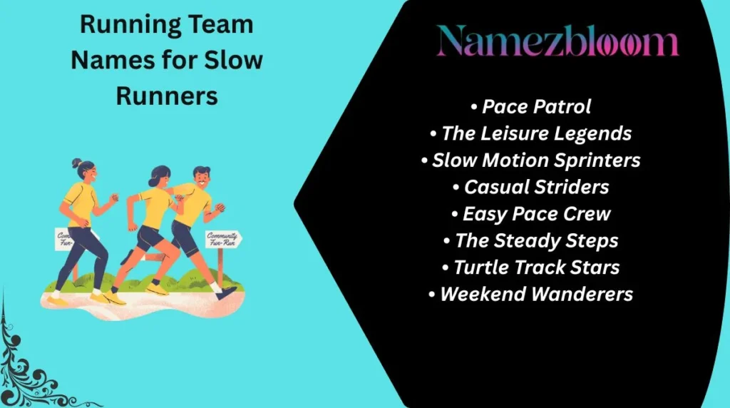 Running Team Names for Slow Runners