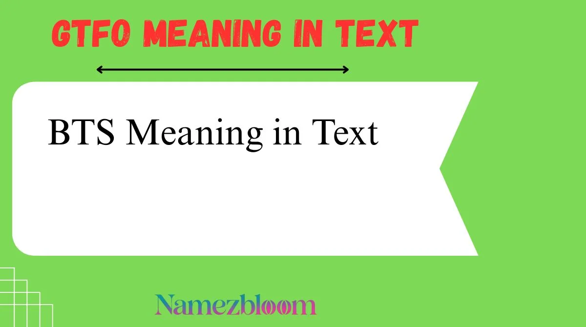 BTS Meaning in Text