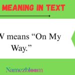 OMW Meaning in Text