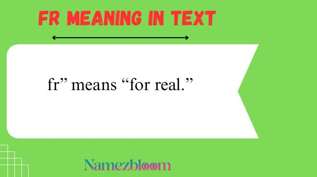 FR Meaning in Text