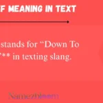 DTF Meaning in Text