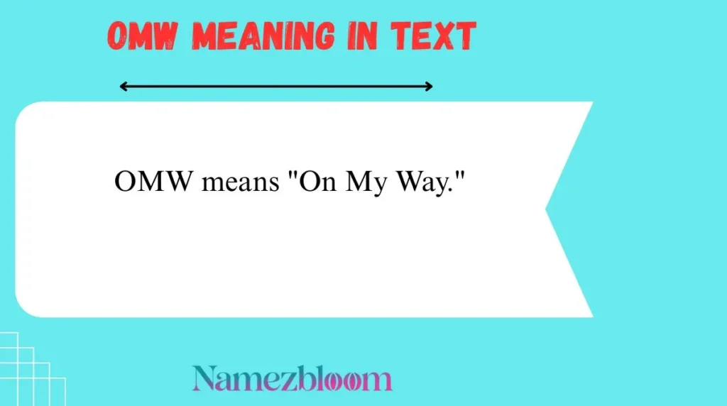 OMW Meaning in Text