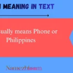 PH Meaning in Text