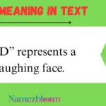 XD Meaning in Text